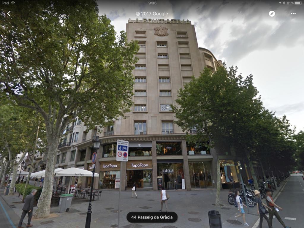 Passeig De Gracia Apartment Barcelona Kültér fotó
